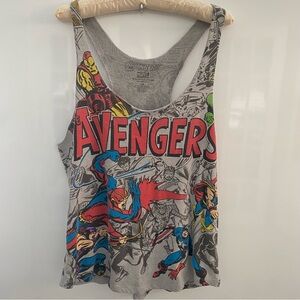 Marvel Avengers Gray Graphic Tee